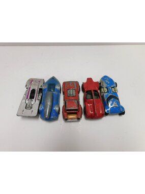 Lot of 5 Vtg Hotwheels Red Line Cars 1970's DW808
